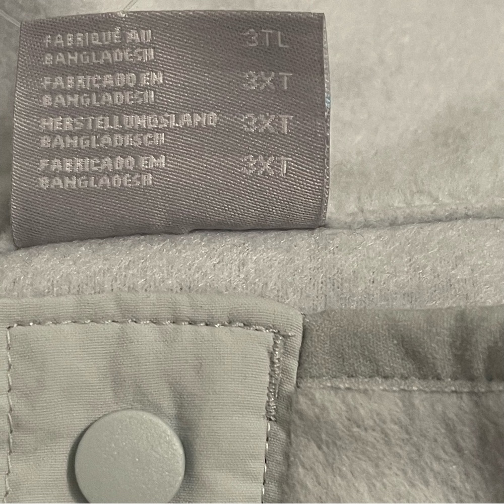 Columbia Men's Two-Tone Fleece Pullover - Light Gray and Blue - Picture 7 of 10